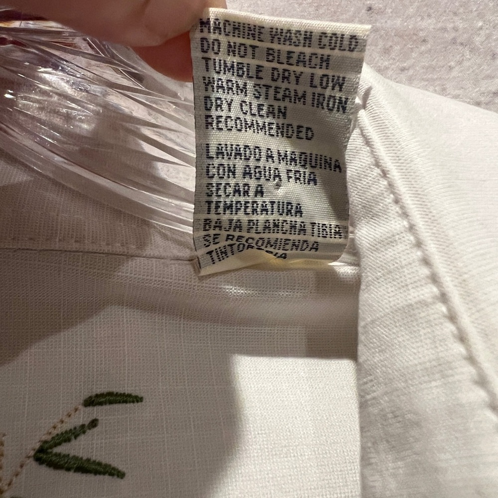 Bamboo Cay Embroidered Guitar Music Button-Up Shirt Hawaiian Unique Short Sleeve - Picture 8 of 9